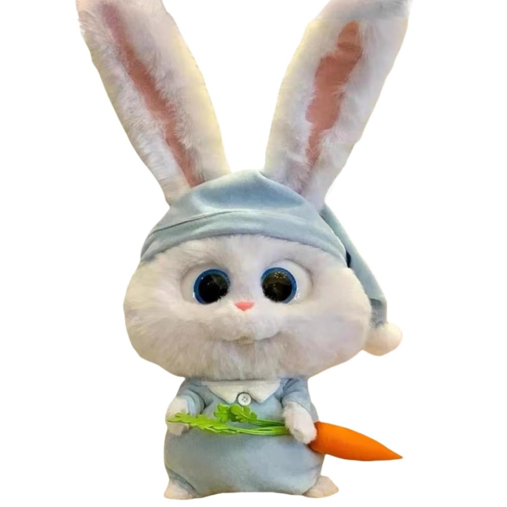 Amazon.co.jp: ニンジンを持つ ウサギ ぬいぐるみ 非公式 35cm スノー